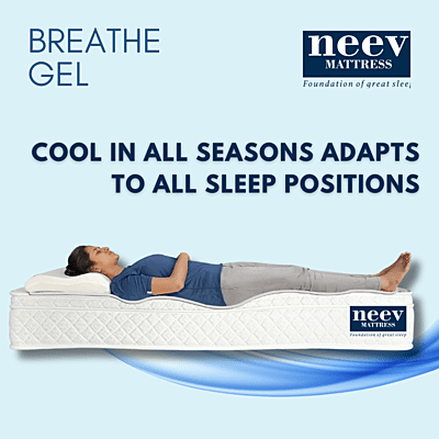 Neev 9 Inches Cool Gel Mattress Neev 9 Inches Cool Gel Mattress